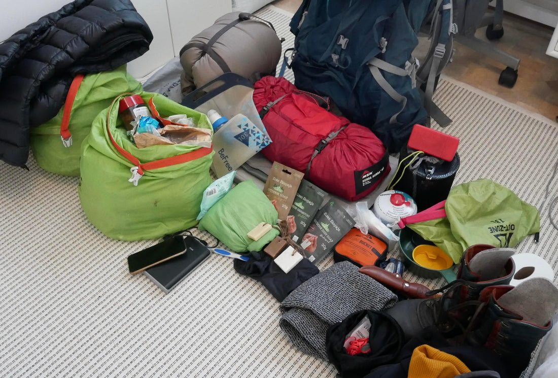 Fem tips för lättare packning för vandrare