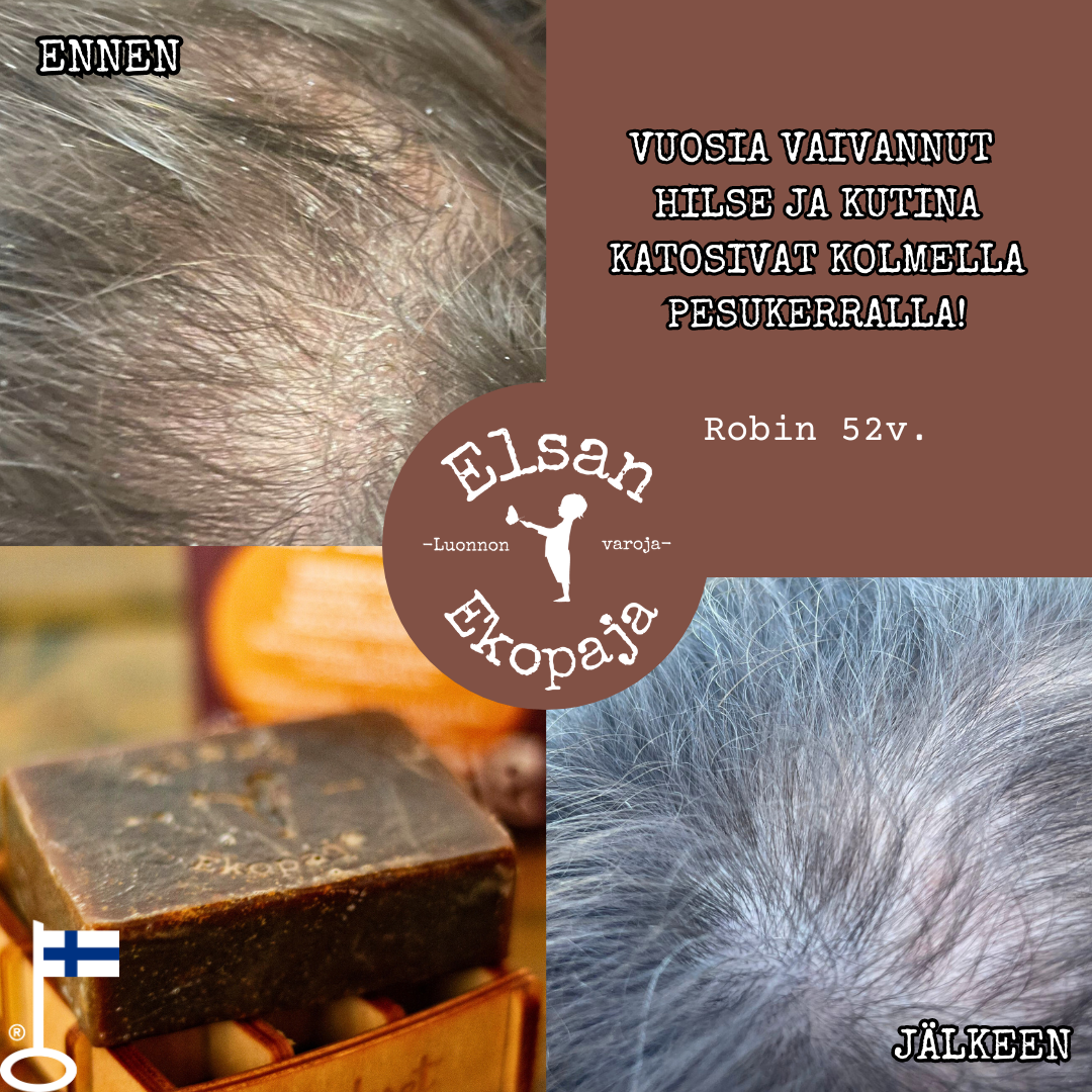 Pehtoori – Tjära & Öl schampo kaka 185,90